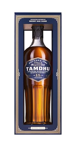 Tamdhu 15 Years Old Speyside Single Malt Scotch Whisky (1 x 700 ml) – Single Malt Whisky mit...