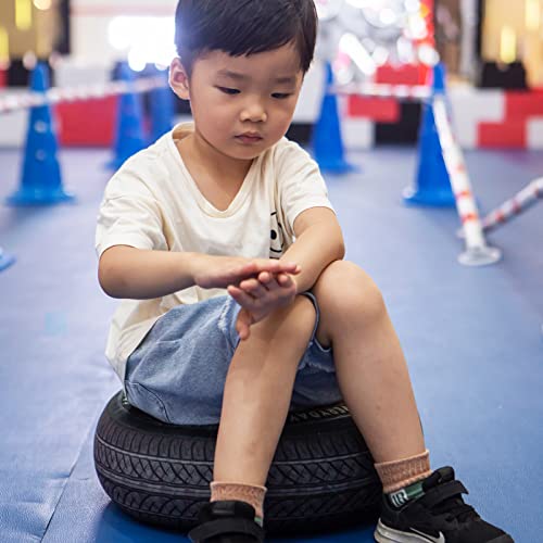 15.7 Inch Personalized Chubby Creative 3D Simulation Wheel Plush Pillow,Big Chonky Tire Pillow Wheel Toy Unique Festival Gifts For Car Funs, Perfect Race Car Bedroom Decor For Boys #TOP7