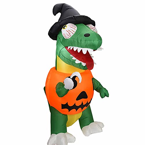 Dinosaure Gonflable Halloween Lumineux Décoration LED Grande Cour