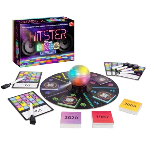 Hitster Bingo, Musik-Brettspiel, ab 16+ Jahren, 2-10 Spieler, Perfekt für Spielabende, Partys und Familienspaß, Deutsch (DE) – Bild 7