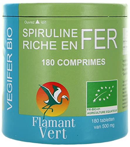 Flamant Vert Végifer 500 mg 180 Comprimés