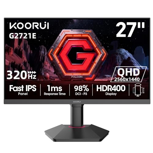 Amazon.co.jp: KOORUI ゲーミングモニター 27インチ Fast IPS
