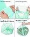 Biodegradable 8 Gallon Trash Bags, AYOTEE Garbage Bags 8 gallon, Compostable Medium Trash Bag, Unscented Leak Proof Bag for Office, Home, Bathroom, Bedroom, Car, Kitchen, Pet(Green)