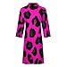 UTRSIFB Men's Luxury Ultra Soft Warm Robes Fashion Bathrobe With Spacious Pockets Pink Cheetah Leopard Print