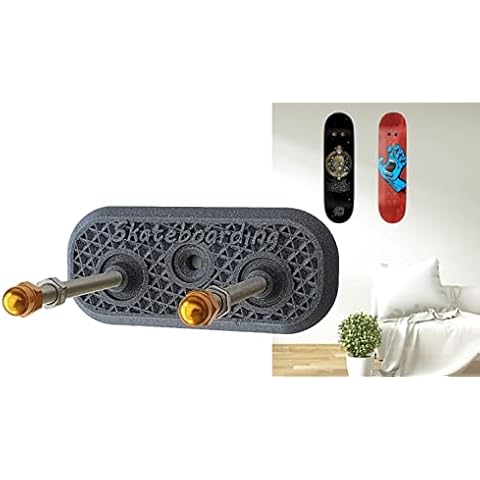 Soporte de Pared para Tabla de Skate Enhanc3d Designs (Amarillo) Cover