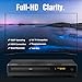 FlexaPlay Region-Free HDMI DVD Player for TV – 1080p Upscaling, USB Port, DVD/CD/MP3 Multi-Format Playback – Ultra-Compact Mini Design, Includes HDMI/RCA Cables, Remote Control
