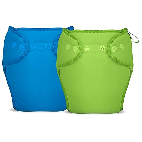 Image of Bumberry New & Improved Smart Nappy For New Born Baby (SM |4-9 months) | Holds Upto 3 Pees With Extra Absorbtion & 100% Leak Protection All in One Cloth Diaper For Just Borns - 2 Pcs - Kit 11