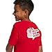 adidas Unisex-Kids Mexico Home T-Shirt Y, Better Scarlet/White, Small
