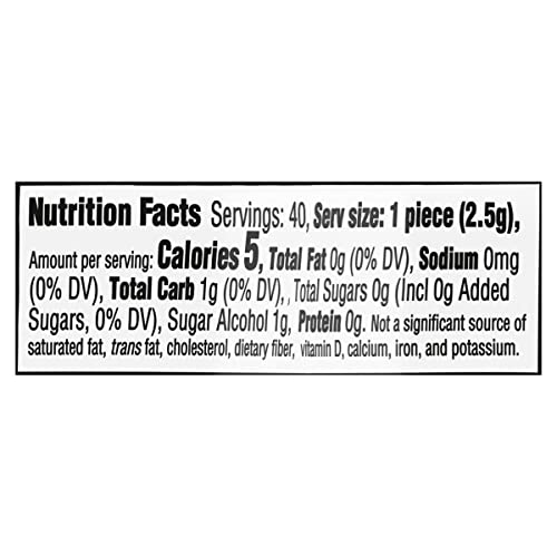Image of Trident Vibes SOUR PATCH KIDS Redberry Sugar Free Gum, 40 Piece Bottle (Pack of 2)