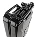 Wavian USA Authentic NATO Jerry Can and Spout System - Rust-Proof, EPA & CARB Compliant, Black, 20 Litre, Wavian 5 Gallon Gas Cans for Gasoline