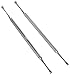 Joy Pet 6-1/2-Inch Double Headed Tarter Remover/Scraper, Stainless (2 Pack)