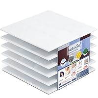 AutoGo 吸音材 壁 吸音ボード 防音材 30cm×30cm×0.9cm魔法両面テープ付き パターン・カラー・枚数選択可スク : AutoGo 吸音材 壁 防音材 30cm×30cm×0.9cm 吸音