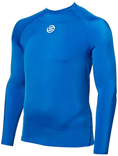 スキンズ(SKINZ) 着圧 コンプレッションウェア 長袖 シャツ SERIES-1 メンズ トップス ロングスリーブ 18120110 BRIGHT BLUE XXL