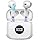 Wireless Earbuds, Bluetooth 5.4 Ear Buds LED Power Display Headphones Bass Stereo, Bluetooth Earbuds in-Ear Noise Cancelling Mic, 40H Playback Mini Case IP7 Waterproof Sports Earphones for Android iOS