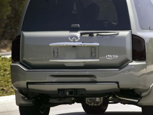 Rvinyl Tail Light Tint Covers Compatible with Infiniti QX56 2004-2010 - Blackout Smoke