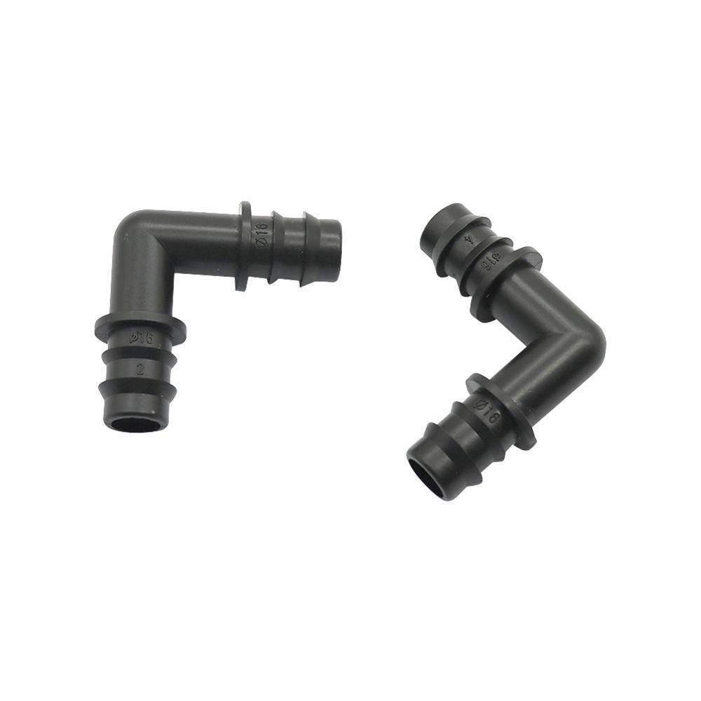 XINHUIPART Raccordo per tubo da giardino, 12 mm, attacco rapido, raccordi per irrigazione a 3 vie, gomito a 4 vie, adattatore per raffreddamento a chiave articolata dritta, 3 pezzi (colore: tipo 1