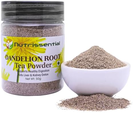 Nutrissential Kashmir Pure Dandelion Root Tea Powder, 50 g