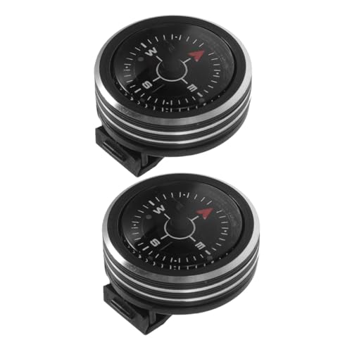 Brújula desmontable para reloj de aluminio para camping y senderismo miniatura 1