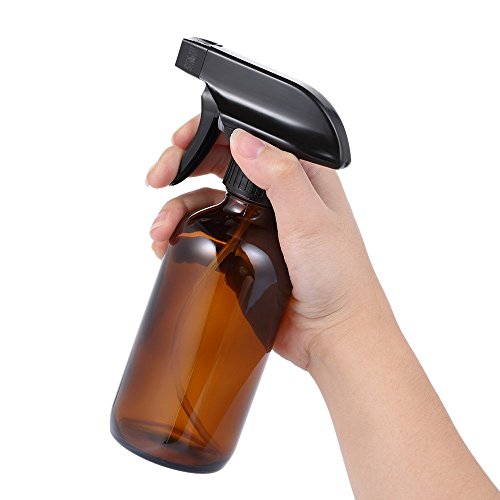 16Oz Amber Glass Spray Bottles，Adjustable Sprayers & Chalk Labels, With Caps For Essential Oils, Cleaning Products, Or Aromatherapy (Spray Bottle Set) [12 Pack] #TOP7