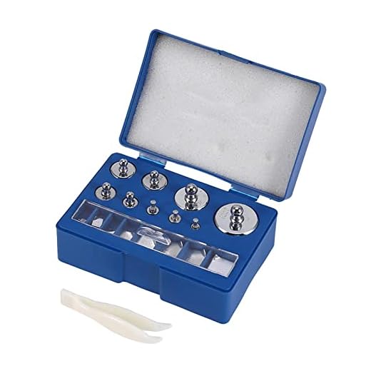 Nedyet 17 stycken kalibreringsvikter | Precisionskalibrering av gramvikter med pincett – 10 g testsmyckesvågar balans-kalibreringsverktyg