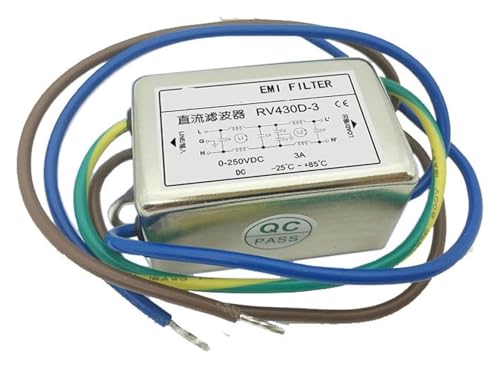 Filtre d'alimentation CC 430D-3A double section pour stabiliser un courant bruyant