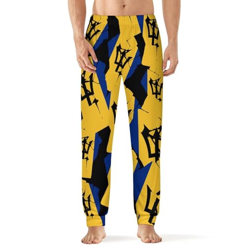 Barbados Barbadians Fist Men's Pajama Bottoms Sleep Lounge Soft Comfy Pants Sleepwear