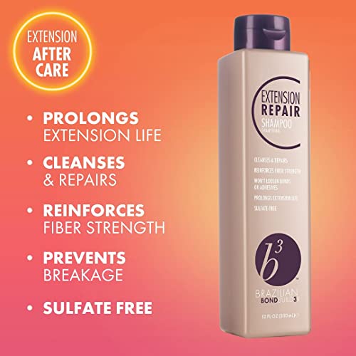 B3 Brazilian Bondbuilder Extension Repair Shampoo, 12 Fl. Oz. #TOP2
