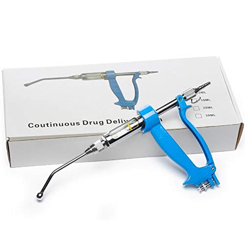 EBDS Continuous Syringe Automatic Equipment Metal Multifunction Farm Tools Pig Livestock Veterinary Grip Durable,50ml