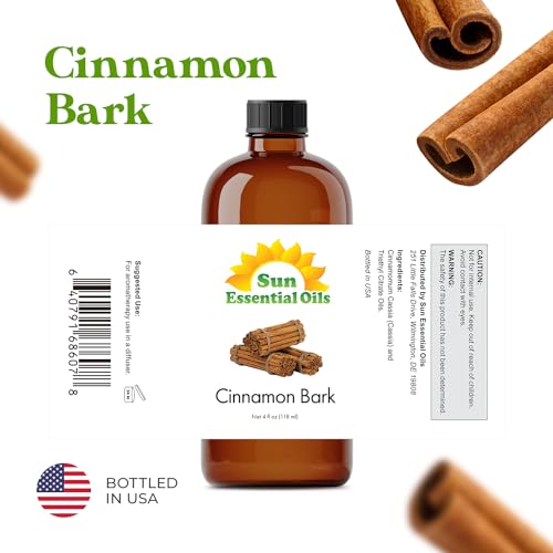 Aceite Esencial de Canela Bark 4 oz con Gotero miniatura 2