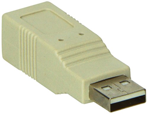 StarTech.com USB A to USB B Gender Changer M/F (GCUSBABMF)