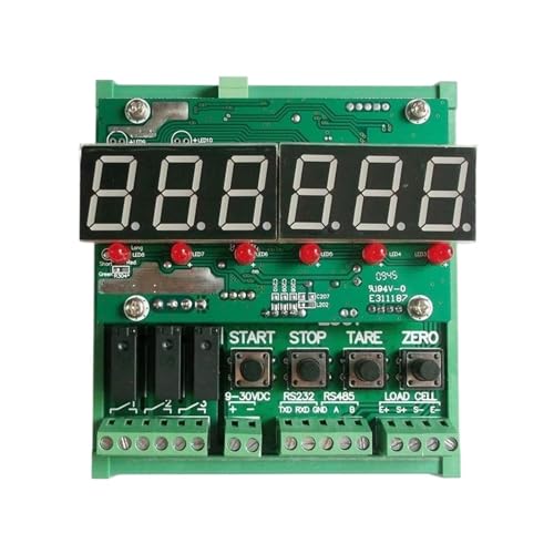 Transmisor de peso para silos industriales con salida 0-10V y protocolo RS232 2