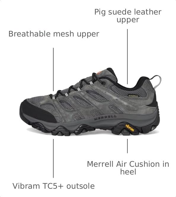 Image of Merrell Men's Moab 3 Waterproof Boots