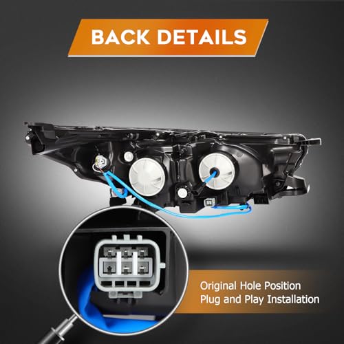 LBRST Headlight Assembly Fit for Toyota Highlander 2017-2019 by LBRST - Used condition - Image 4