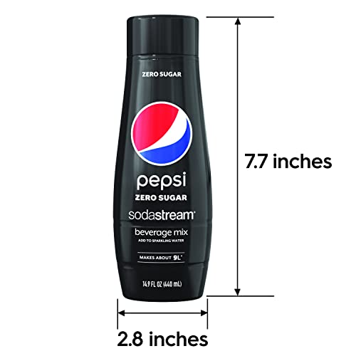 Sodastream® Pepsi® Zero Sugar Beverage Mix 14.9 Fl Oz(Pack Of 4) #TOP1