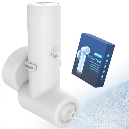Bath Jet Spa, Rechargeable Bath Jet/Bubble Modes, Impact Force 65