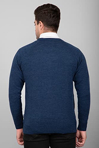 Image of GODFREY Round Neck Full Sleeve Woolen Sweater for Man Winter Wear - Regular Fit Pullover