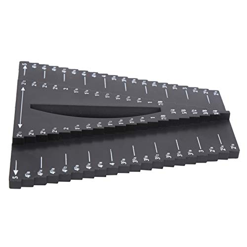 Calibrador de carpintería 2 in scribing gauge ABS miniatura 6