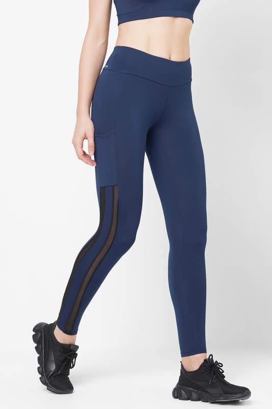 Image of JUST-Dry MESH Panel 7 /8 GO Train Tights