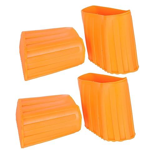 OSALADI 16 Peças Capa De Pé De Escada De Plástico Almofadas De Pára-Choques Acessórios De Escada