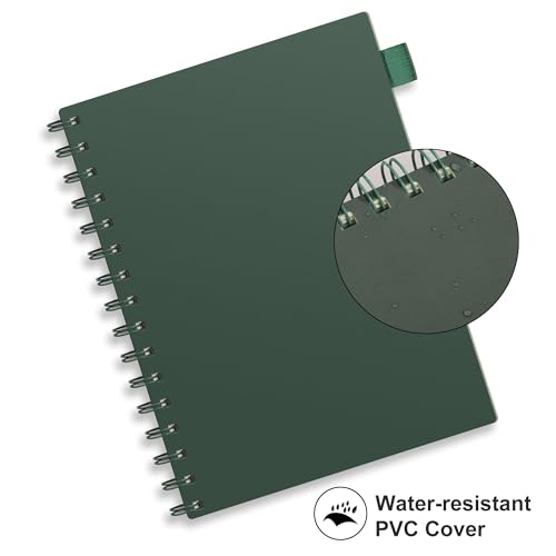 Bullet journal à pointillés carnet spirale A5 planning de 300 pages - 8