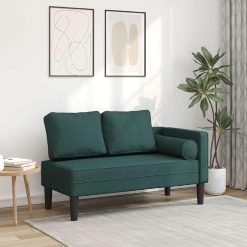 Refined Sofá diván con Cojines Tela Verde