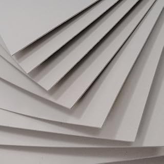 A5 Greyboard 15 Sheets Mount Board Backing Board Model Making Presentation Board Recycled Thick 1000 Micron Recycled Card