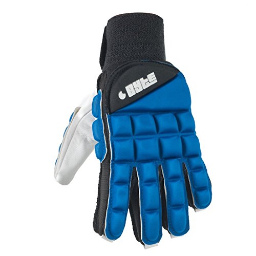 BYTE INTERNATIONAL BLUE PADDED LEFT HAND HOCKEY GLOVE (MEDIUM)