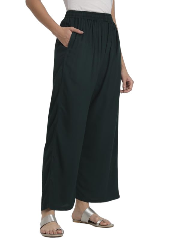 Image of Soft Colors Relaxed Fit Pocket Palazzo