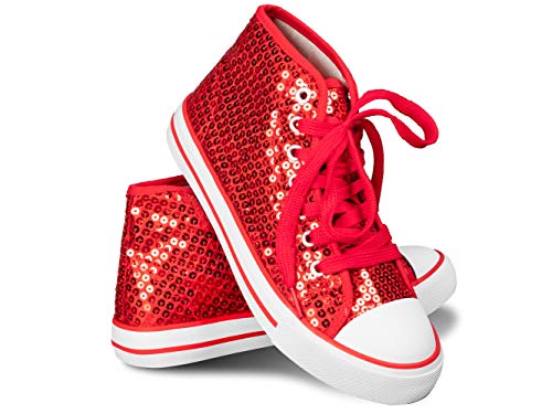 Think Jeck! Pailletten Schuhe Damen Glitzer Sneaker auch als...