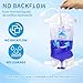 Urinary Drainage Bag for Men Women, 12 Pcs 1000ml Foley Catheter Leg Bags with Anti-Reflux Valve 18” Tubing and Adjustable Cloth Straps, Easy Flip Drain Individually Packed