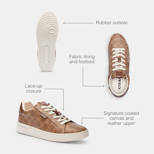 Image of Coach Womens Lowline Printed Leather