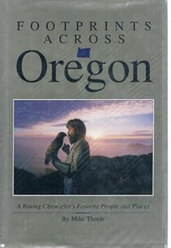 Hardcover Footprints Across Oregon Book