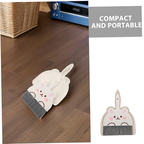 Zerodeko 4 Sets Kehrschaufel Und Besen Mini Miniatur Handbesen Kunststoff Tischbesen Mit Pfanne Mini Handbesen Und Kehrschaufel Miniatur Besen Kleiner Und – Bild 4