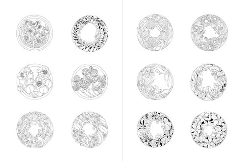 A Walk in the Woods: An Intricate Coloring Book - Image 3